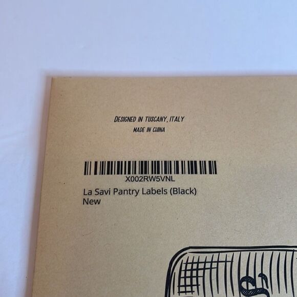 LA SAVI HOME Farmhouse Pantry Labels *NEW* - Picture 6 of 6